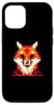 iPhone 14 Pixel Art 8-Bit Fox Case
