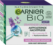 Garnier Night Cream, Regenerating Organic Lavender, with Lavender and Jojoba Oil