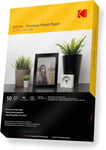 Kodak Glossy Photo Paper A4 Size 240gsm 50 sheets High Gloss Photo Paper for A4