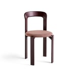 HAY Rey klädd stol Steelcut trio 416 grape red