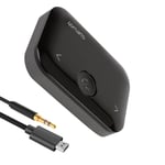 Transmetteur Audio Bluetooth Prise Jack 3.5mm Avec Kit Mains Libres 4smarts