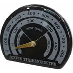 Thermomètre magnétique de poêle de ventilateur de cheminée en bois avec l'outil de barbecue de ménage de sonde