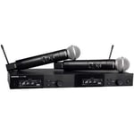 Shure SLXD24DE/SM58-H56 Dual Wireless System (518-562MHz)