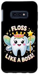 Coque pour Galaxy S10e Floss Like a Boss Tooth Fairy Fun Hygiène bucco-dentaire