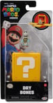 Jakks The Super Mario Bros Movie Mini Figure with Question Block Dry Bones