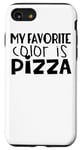 Coque pour iPhone SE (2020) / 7 / 8 Ma couleur préférée est la pizza - Amateur de pizza