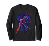 Marvel Spider-Man: Across the Spider-Verse 2099 Glitch Long Sleeve T-Shirt