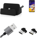 Docking Station for Asus ZenFone 5 ZE620KL + USB-Typ C und Micro-USB Connector