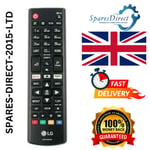 Brand New Genuine Original UK TV Remote Control Replaces LG AKB75375608
