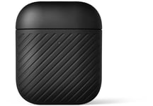 Moment Leather Case (AirPods 1/2) - läderfodral - hårt - Svart