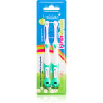 Brush Baby FirstBrush tandbørster til børn 2 stk.