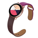 Apple Watch Series 5 44mm bi-color genuine leather watch band - Purple