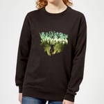 Harry Potter Patronus Lake Women's Sweatshirt - Black - L