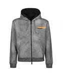 Dsquared2 Mens S71HG0067 S25385 900M Hoodie Jacket - Grey Cotton - Size X-Small
