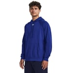 Under Armour UA Rival Fleece Hoodie, Blue, SM