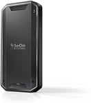 SanDisk Professional 4TB PRO-G40 SSD up to 3000MB/s, External Solid State Drive, Thunderbolt 3 (40Gbps), USB-C (10Gbps) Ultra-rugged IP68 dust/water resistance. Formatted exFAT.