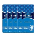45 Pads Always Maxi Night Profresh Sanitary Pad Liners 5 Pack