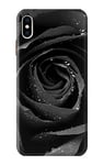 Black Rose Case Cover For iPhone XS Max