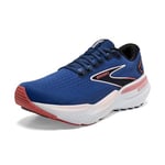 Brooks Women's Glycerin Gts 21 Running Shoe, Blue/ICY Pink/Rose, 10.5 UK