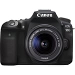 Canon EOS 90D + 18-55mm F/3.5-5.6 EF-S IS STM | Garantie 2 ans
