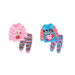 Pyjamas Frost / Mimmi /mickey Mouse - 100% Bomull, Stl 100-130cl 120 Cl