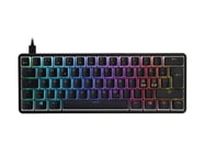 MaxGaming Custom Mechanical Keyboard Bundle - 60% Svart