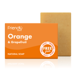 Friendly Soap - Natural Soap - Orange & Grapefruit, 95 g, 95 gram