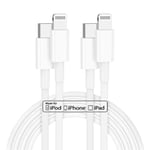 Iphone 14 Charger Cable 2M Fast Charge, [Apple Mfi Certified] Long Iphone 13 Fas