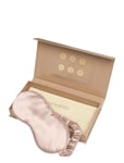 Lenoites Mulberry Sleep Mask With Pouch Pink Rosa