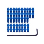 DMR FlipPin 44 Steel Replacement Pedal Pins for Vault Pedals - Blue