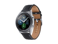 Samsung Galaxy Watch 3 - 45 Mm - Argent Mystique - Montre Intelligente Avec Bracelet - Cuir - Affichage 1.4" - 8 Go - Wi-Fi, Lte, Nfc, Bluetooth - 4g - 53.8 G