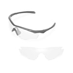 New Walleva Clear Replacement Lenses For Oakley M2 Sunglasses