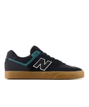 New Balance Mens Numeric 574 Trainers in Black - Size UK 10.5
