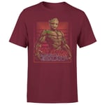 Guardians of the Galaxy I Am Retro Groot! Men's T-Shirt - Burgundy - S