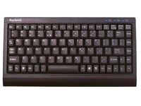 Keysonic Ack-595 C+, Kabel, Usb + Ps/2, Qwerty, Svart