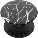 PopSockets PopGrip-holder, Sort Marmor