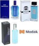 Modak 3 Pack Mens Perfume Blue Imperial, Jazz Club ,Hidden Code Sports EDT 100ml