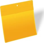 Durable Lagerlommer supermagnet A5 tværformat gul