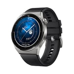 HUAWEI WATCH GT 3 Pro Smartwatch with Titanium Body & Up to 2 Weeks Battery Life - Compatible with Android and iOS - Fitness Tracker and Health Monitor - Sapphire Watch Dial - Bluetooth - 46MM Black