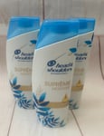 Head & Shoulders SUPREME Moisture Shampoo with Argan & coconut oil 3 x 400ml