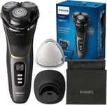 Philips Electric Shaver 3000 Series Wet Dry Pop-up Beard Trimmer - Black - NEW