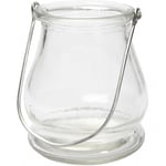 Creativ Ljushållare Glas - H: 10 cm, Dia: 9 cm 1 st