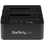StarTech.com Standalone Hard Drive Duplicator, Dual Bay HDDSSD