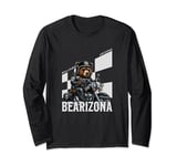 Motorcycle Bear Williams Arizona Bearizona Wildlife Park Long Sleeve T-Shirt