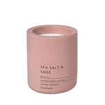 Blomus Fraga Scented Candle Withered Rose L Soy Wax Concrete,Medium