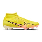Nike Zoom Mercurial Superfly Ix Academy Fg/mg Football Boots Yellow EU 44 1/2 UK 9.5 unisex