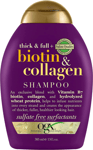 OGX Biotin & Collagen Hair Thickening Shampoo, 385ml Volumising Sulfate Free UK