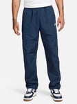Nike Club Cargo Woven Pants - Navy, Navy, Size S, Men