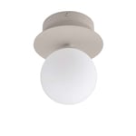 Art Deco 24 Vegg-/Taklampe IP44 Mud/White - Globen Lighting
