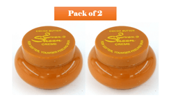 2 x Ever Sheen Cocoa Butter Moisturising Body Cream Dry Cracked Dull Skin 120ml